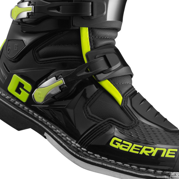 Gaerne SG12 MX Boots - Black / Fluo Yellow