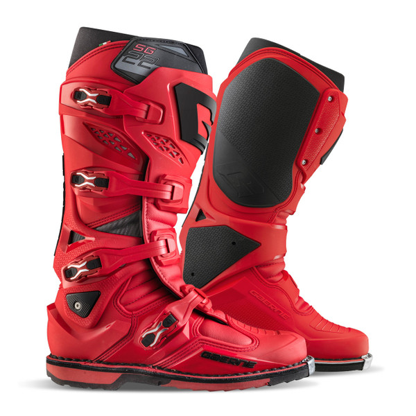 Gaerne SG22 Motocross Boots - Red