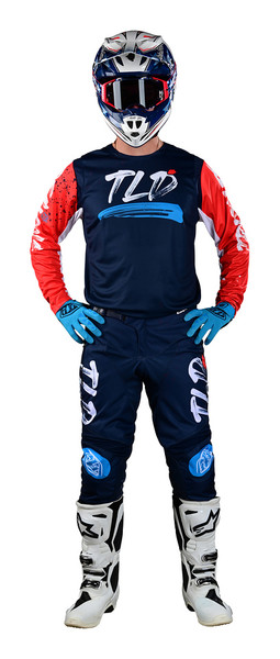 Troy Lee Designs GP Pro Kit Combo - Partical Navy / Orange
