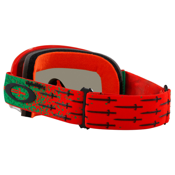 Oakley O Frame 2025 TLD Collection MX Goggle (Carrack Orange) Dark Grey Lens