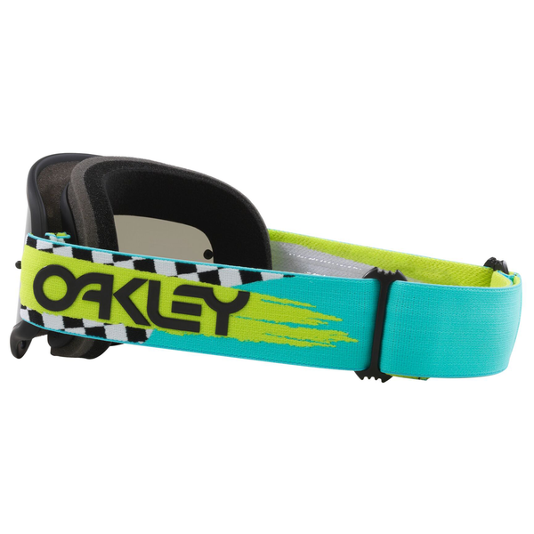 Oakley O Frame 2025 MX Goggle (Herlings Teal Checks) Dark Grey Lens
