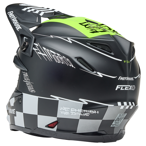 Bell MX 2025 Moto-9s Flex Adult Helmet (FH SMK BMB BK/HVY)