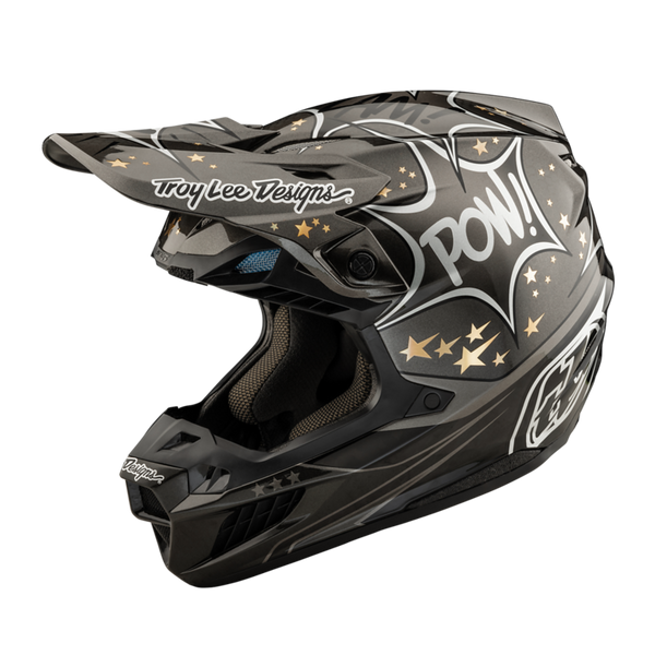 Troy Lee Designs SE5 Carbon Helmet - Cosmic Explosion Grey