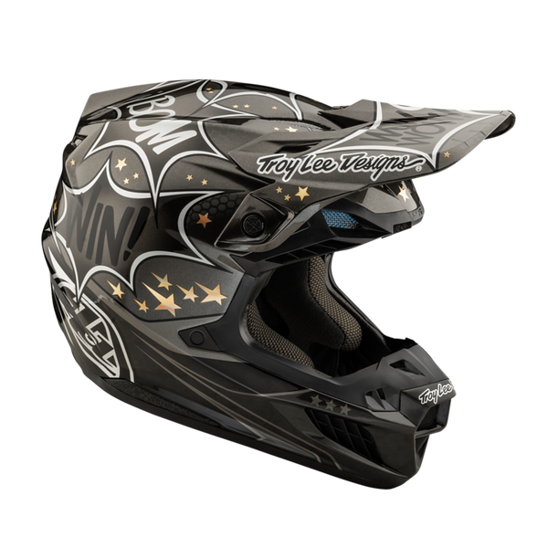 Troy Lee Designs SE5 Carbon Helmet - Cosmic Explosion Grey
