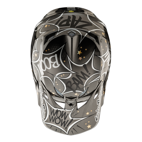 Troy Lee Designs SE5 Carbon Helmet - Cosmic Explosion Grey