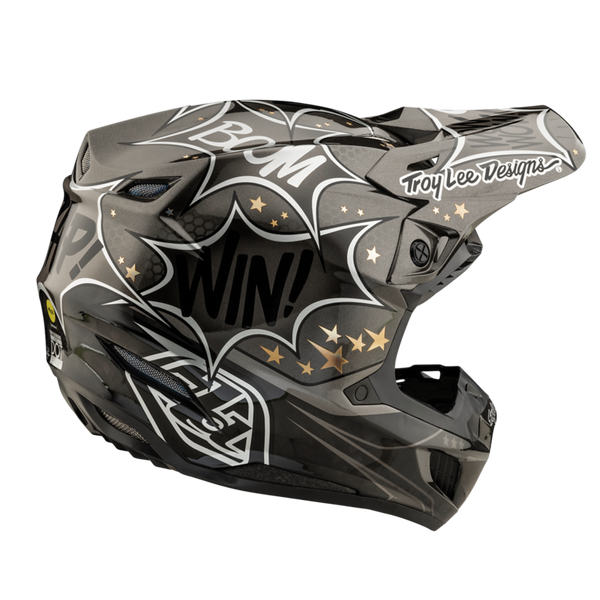 Troy Lee Designs SE5 Carbon Helmet - Cosmic Explosion Grey