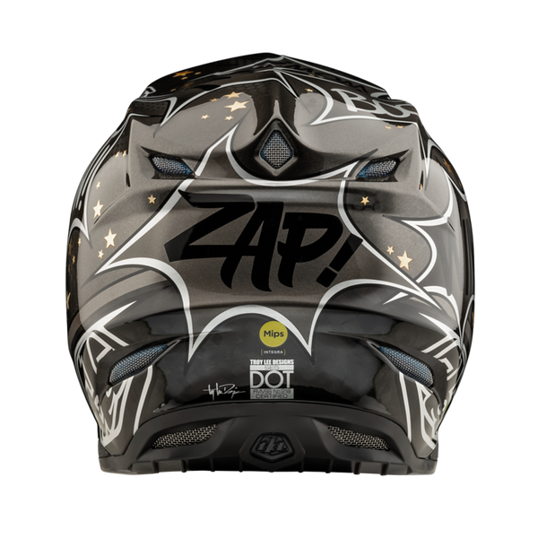 Troy Lee Designs SE5 Carbon Helmet - Cosmic Explosion Grey