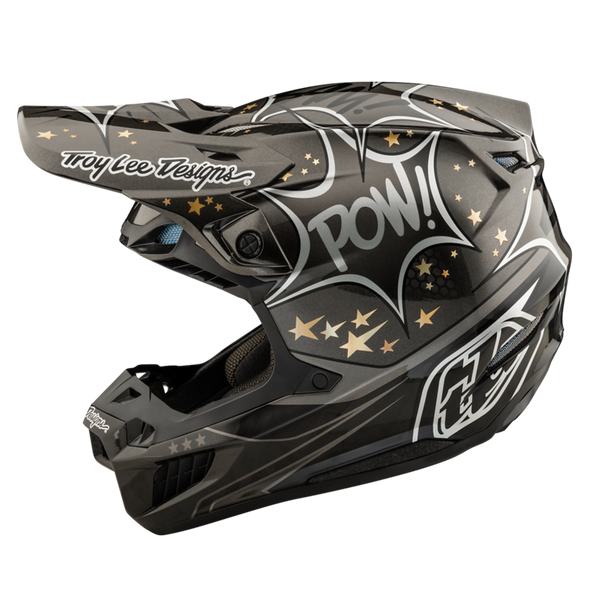 Troy Lee Designs SE5 Carbon Helmet - Cosmic Explosion Grey