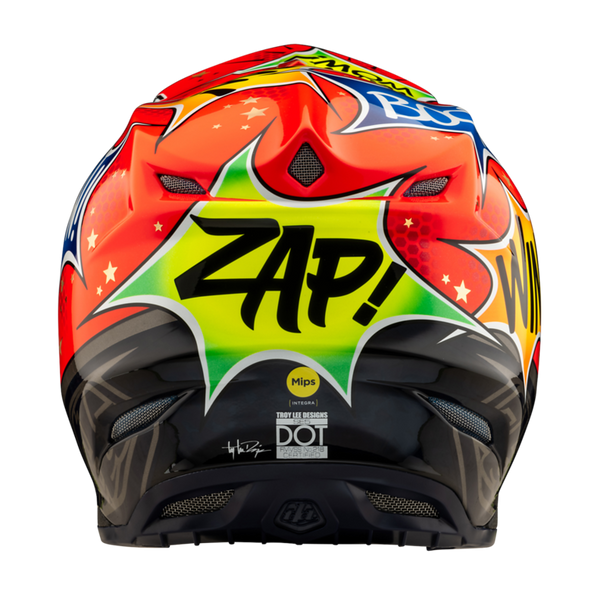 Troy Lee Designs SE5 Composite Helmet - Cosmic Explosion Red