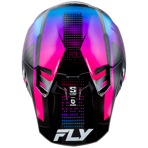 Fly Racing 2025 Formula S Carbon Protocol Helmet (Black/Blue/Pink)