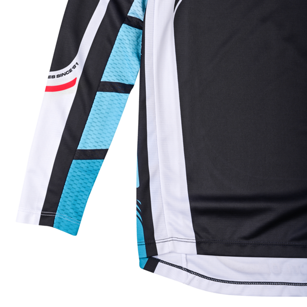 Troy Lee Designs 2025 Youth GP Pro Jersey - Wavez Phantom Turquoise