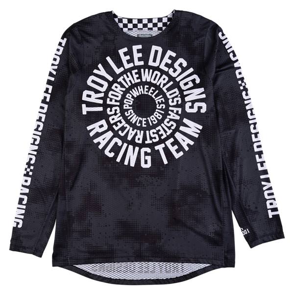 Troy Lee Designs 2025 Youth GP Pro Air Jersey - Carlsbad 97 Black