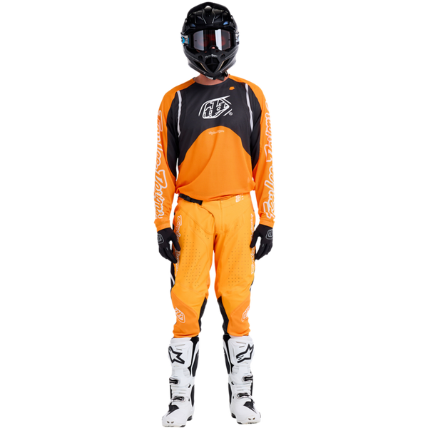 Troy Lee Designs 2025 Se Pro Kit Combo - Pinned Neo Orange