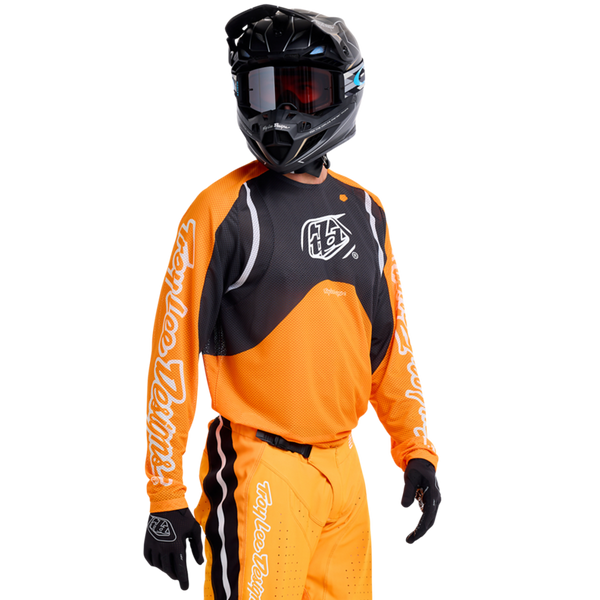 Troy Lee Designs 2025 Se Pro Kit Combo - Pinned Neo Orange