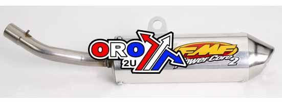 FMF 98-99 CR125 POWERCORE 2, FMF 020205 EXHAUST SILENCER