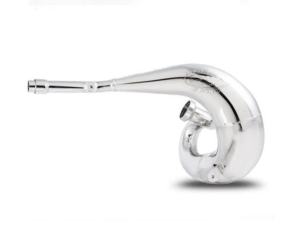 FMF 84-90 YZ490 FATTY FRONT PIPE, FMF 020130 EXHAUST NICKEL