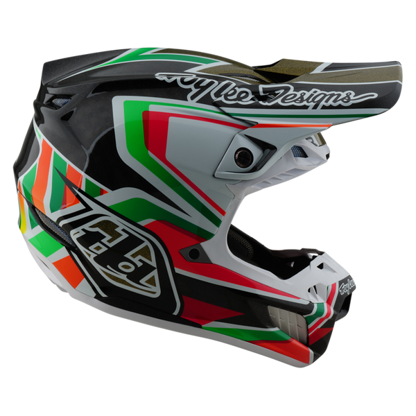 Troy Lee Designs 2025 Spring SE5 Carbon Helmet - Labyrinth Black