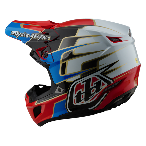 Troy Lee Designs 2025 Spring SE5 Composite Helmet - Speed Red