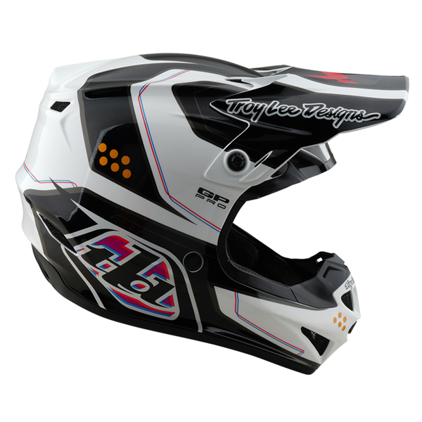 Troy Lee Designs 2025 Spring GP Pro Helmet - Trooper White