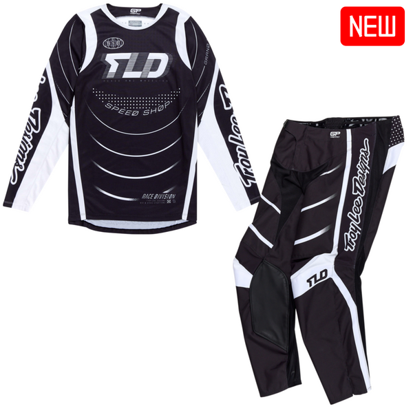 Troy Lee Designs 2025 Spring GP Pro Kit Combo - Spun Black