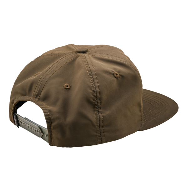 Troy Lee Designs Signature Unstructured Snapback Cap Olive Canvas
