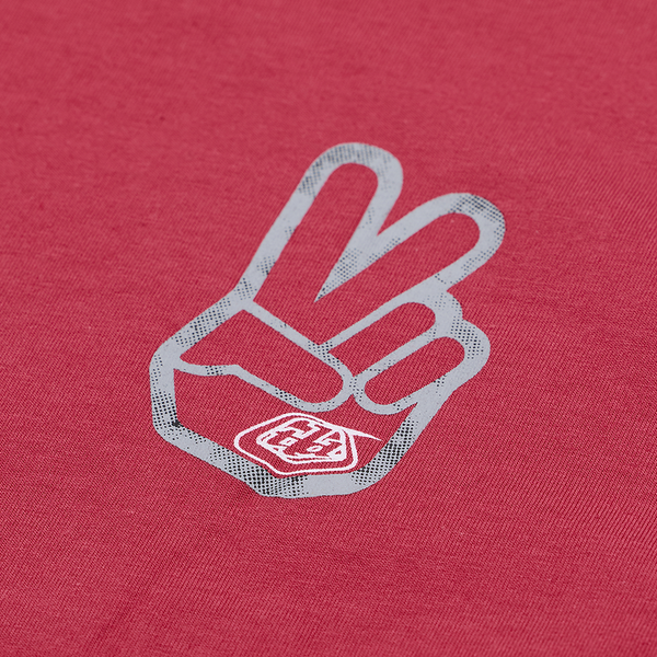 Troy Lee Designs Peace Out Tee Fuchsia