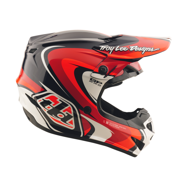 Troy Lee Designs 2025 Fall GP Pro Helmet - Crossover Navy / Red