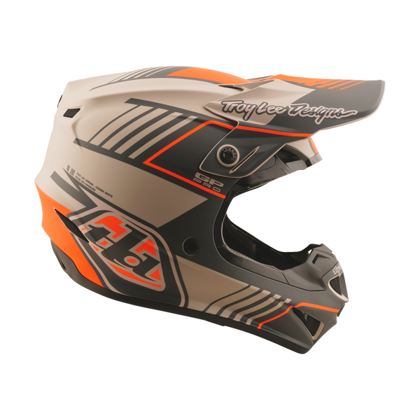 Troy Lee Designs 2025 Fall GP Pro Helmet - Segment Taupe