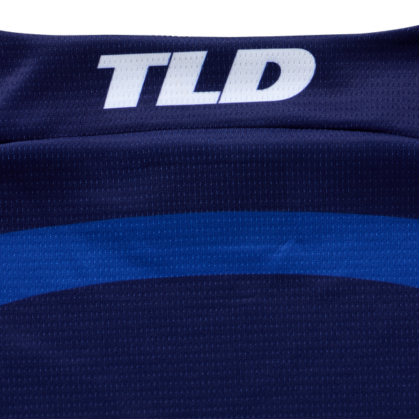 Troy Lee Designs 2025 Fall GP Pro Jersey - Swerve Navy Blue Troy Lee Designs 2025 Fall GP Pro Jersey - Swerve Navy Blue