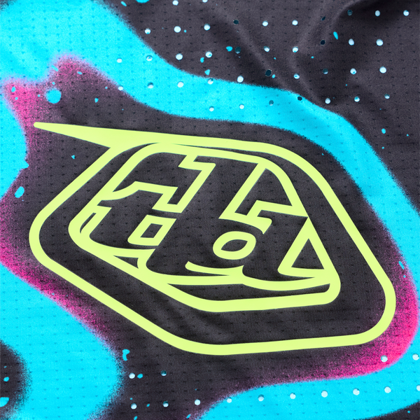 Troy Lee Designs 2025 Fall SE Ultra Jersey - Membrane Black / Glo Yellow