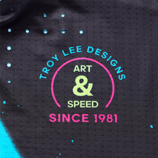 Troy Lee Designs 2025 Fall SE Ultra Jersey - Membrane Black / Glo Yellow