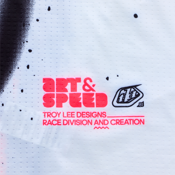 Troy Lee Designs 2025 Fall SE Ultra Jersey - Membrane White / Infra Red