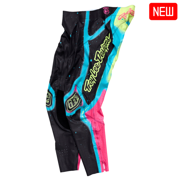 Troy Lee Designs 2025 Fall Se Ultra Pant - Membrane Black / Glo Yellow