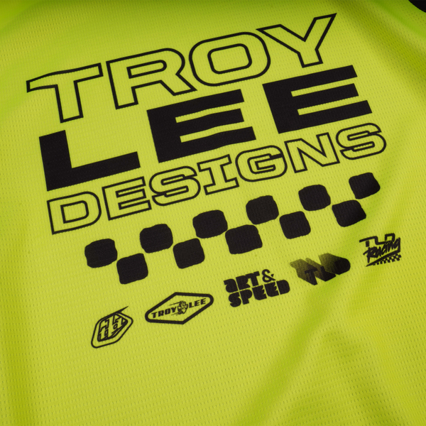 Troy Lee Designs 2025 Fall Youth GP Pro Jersey - Standard Flo Yellow