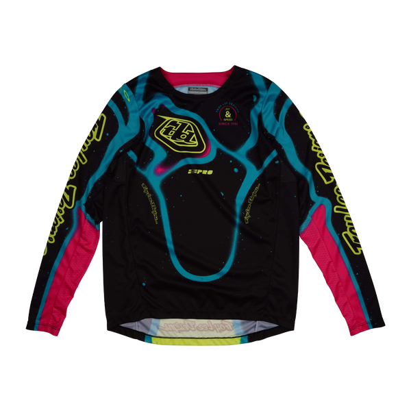 Troy Lee Designs 2025 Fall Youth GP Pro Jersey - Membrane Black / Glo Yellow