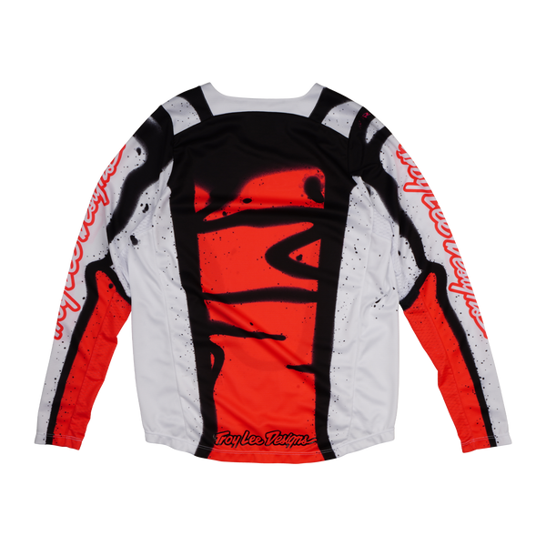 Troy Lee Designs 2025 Fall Youth GP Pro Jersey - Membrane White / Infra Red
