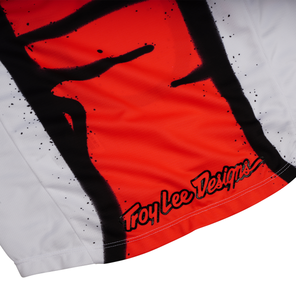 Troy Lee Designs 2025 Fall Youth GP Pro Jersey - Membrane White / Infra Red