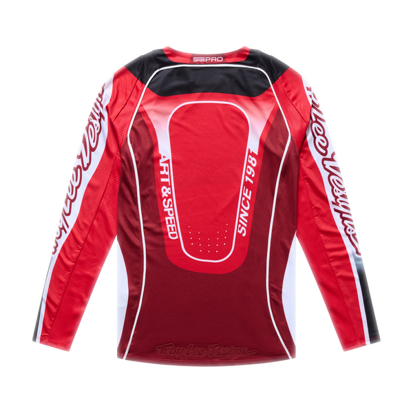 Troy Lee Designs 2026 Spring Youth SE Pro Jersey - Salvo Red / White