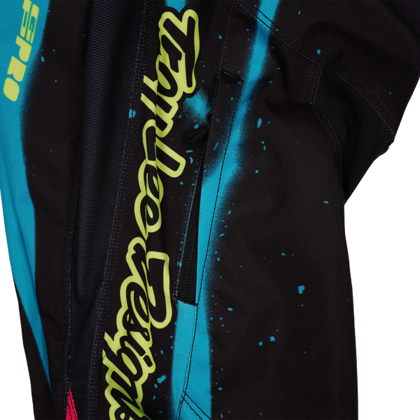 Troy Lee Designs 2025 Fall Youth GP Pro Pant - Membrane Black / Glo Yellow