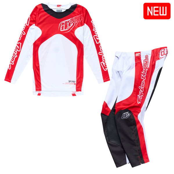 Troy Lee Designs 2025 Fall GP Pro Kit Combo - Frames White / Red