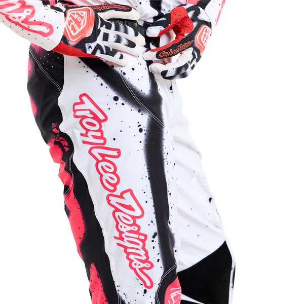 Troy Lee Designs 2025 Fall Se Ultra Kit Combo - Membrane White / Infra Red