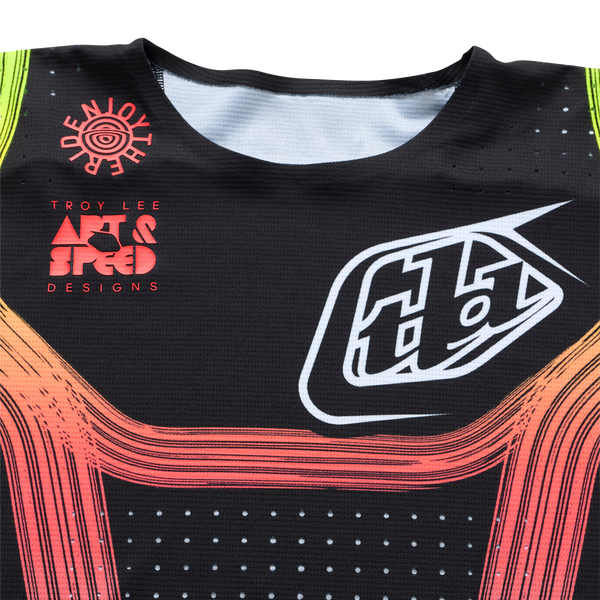 Troy Lee Designs 2025 Fall Youth SE Pro Kit Combo - Stripes Black Multi