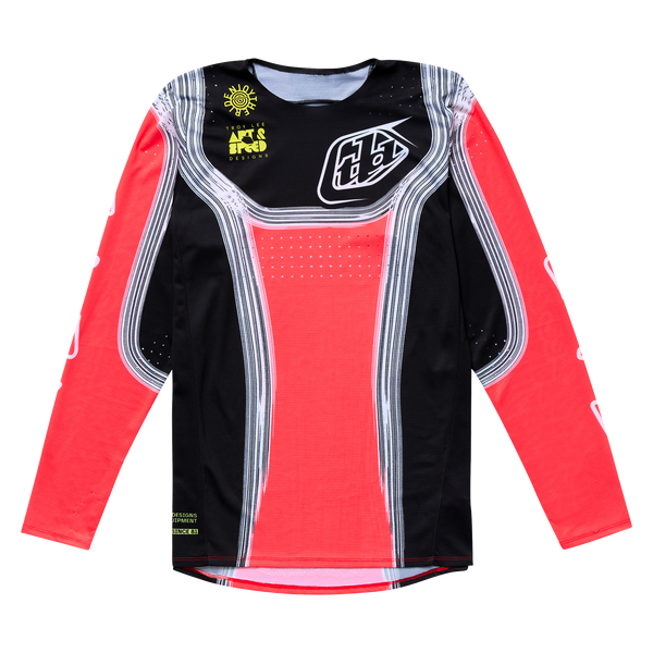 Troy Lee Designs 2025 Fall Youth SE Pro Kit Combo - Stripes Infra Red Black