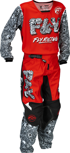 Kinetic 2026 Youth Mutant Pant Red/White/Black Kinetic 2026 Youth Mutant Pant Red/White/Black