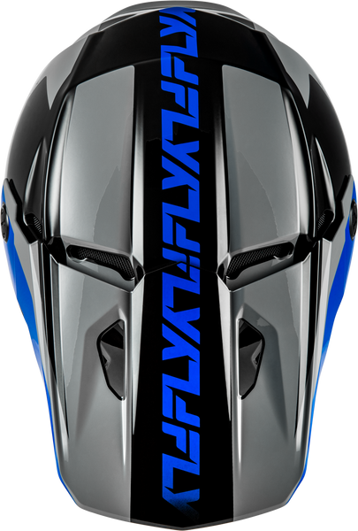 Kinetic Crest Helmet Grey/Black/Blue