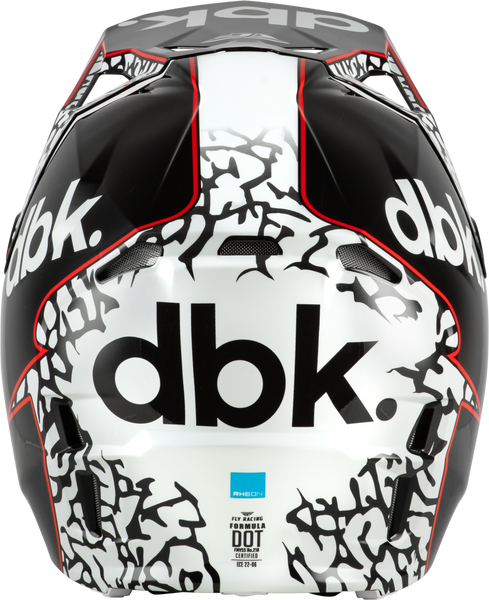 Formula CP DBK Helmet Black/White/Red