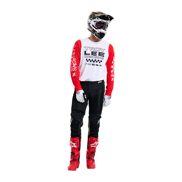 Troy Lee Designs 2025 Fall GP Pro Air Kit Combo - Standard Red / Black