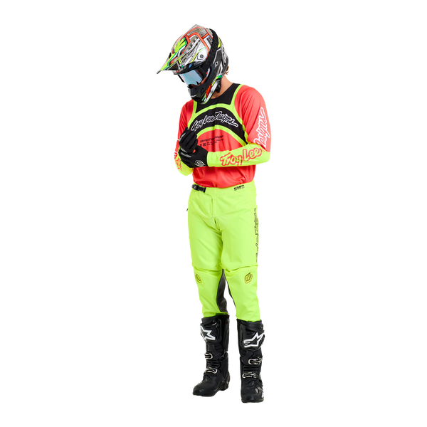 Troy Lee Designs 2025 Fall GP Pro Kit Combo - Swerve Infra Red / Yellow
