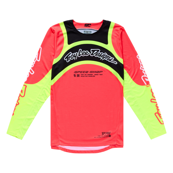 Troy Lee Designs 2025 Fall GP Pro Kit Combo - Swerve Infra Red / Yellow