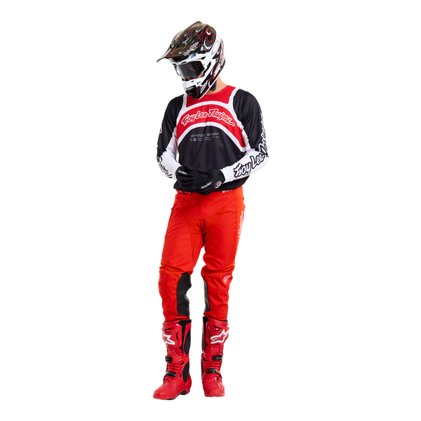 Troy Lee Designs 2025 Fall GP Pro Kit Combo - Swerve Black Red / Red